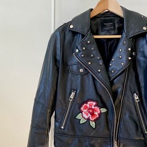Zara Faux Leather Jacket